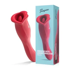 Easytoys Clitoris Vibrator met Likkende Tong The Rose