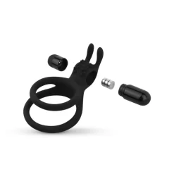 Easytoys Vibrerende Cockring Met Rabbit Oortjes