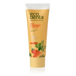 Ecodenta Tandpasta Kids Wilde Aardbei met Wortel & Kalident 75 ml