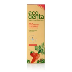 Ecodenta Tandpasta Kids Wilde Aardbei met Wortel & Kalident 75 ml