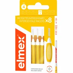 Elmex Interdentale Ragers 1,3 mm Geel ISO Maat 4 8 stuks