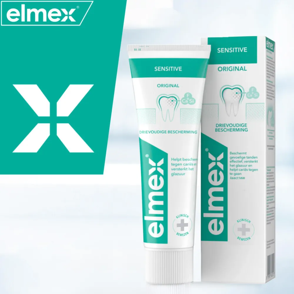Elmex Tandpasta Sensitive Duopack 2 x 75 ml