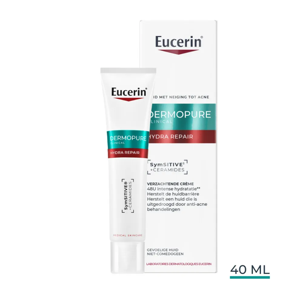 Eucerin DermoPure Clinical Hydra Repair Verzachtende Creme 40 ml