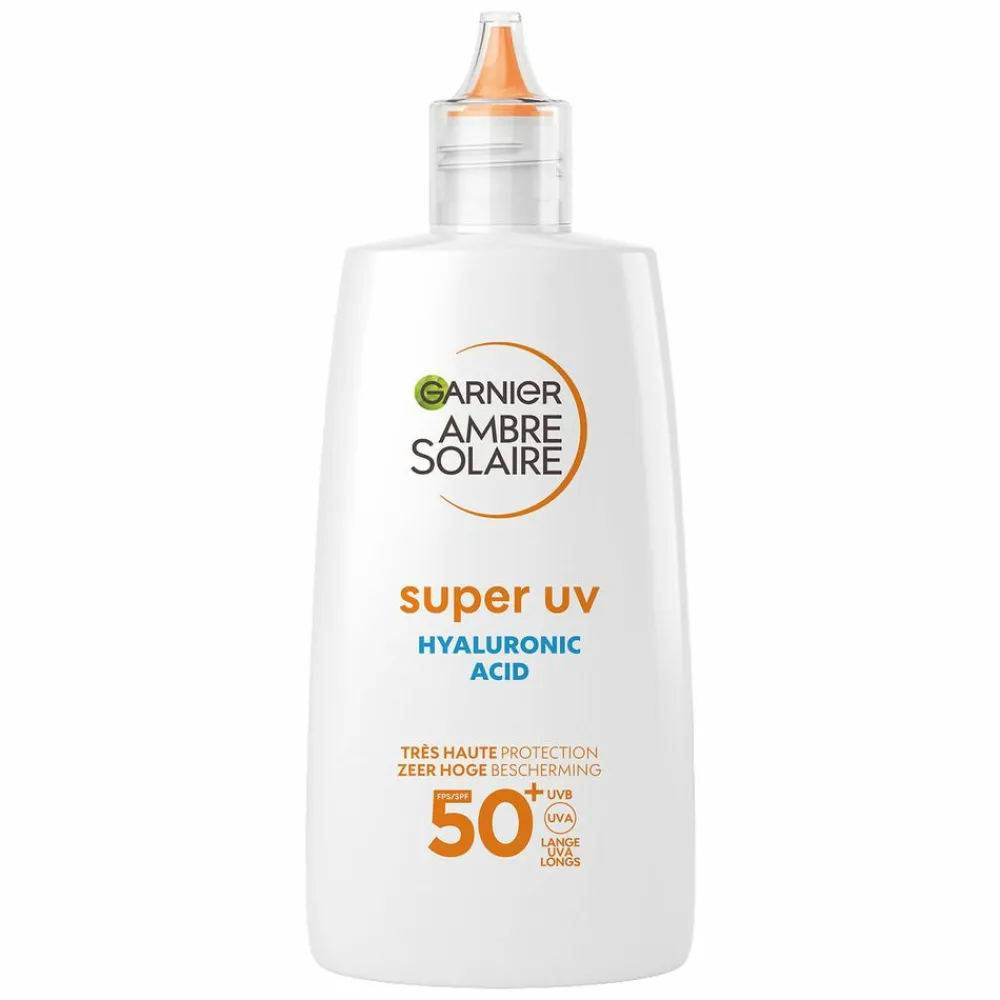 Garnier Ambre Solaire Face Super UV Hyaluronzuur Hydraterende Fluid SPF 50+ 40 ml