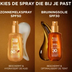 Garnier Ambre Solaire Ideal Bronze Beschermende Melkspray ​SPF 30 150 ml