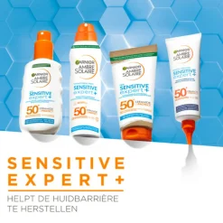 Garnier Ambre Solaire Sensitive Expert+ Kids Zonnebrandspray Mist SPF 50+ 150 ml