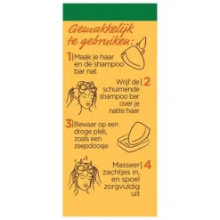 Garnier Loving Blends Honing Goud Shampoo Bar 60 gr