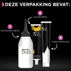 Garnier Olia Permanente Crèmekleuring 5.15 Kastanje Lichtbruin 1 set