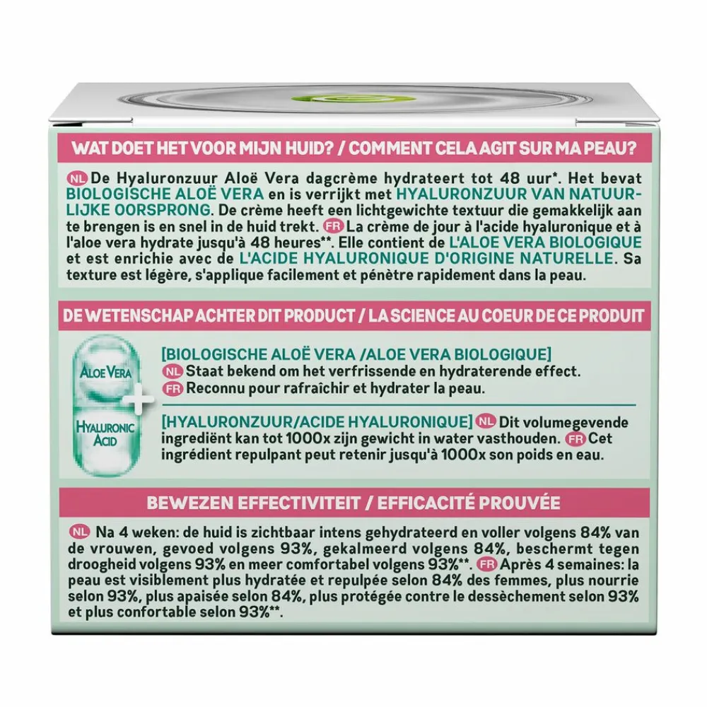 Garnier SkinActive Hyaluronzuur Aloë Vera Hydraterende Dagcrème 50 ml