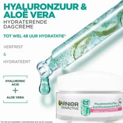 Garnier SkinActive Hyaluronzuur Aloë Vera Hydraterende Dagcrème 50 ml