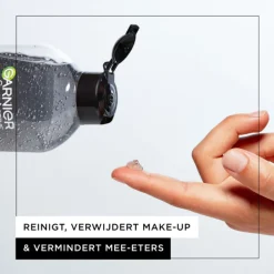 Garnier SkinActive Micellair Reinigingswater Jelly-water Alles-in-1 met Charcoal 400 ml