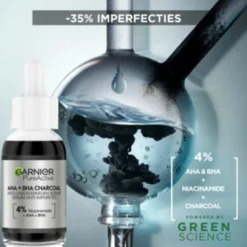 Garnier SkinActive Pure Active Charcoal Anti-Onzuiverheden Serum 30 ml