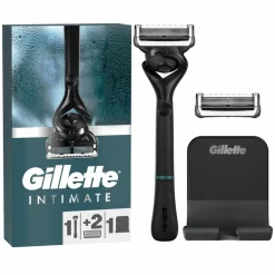 Heren Gillette Intimate Scheermes +2 navulmesjes 1 set