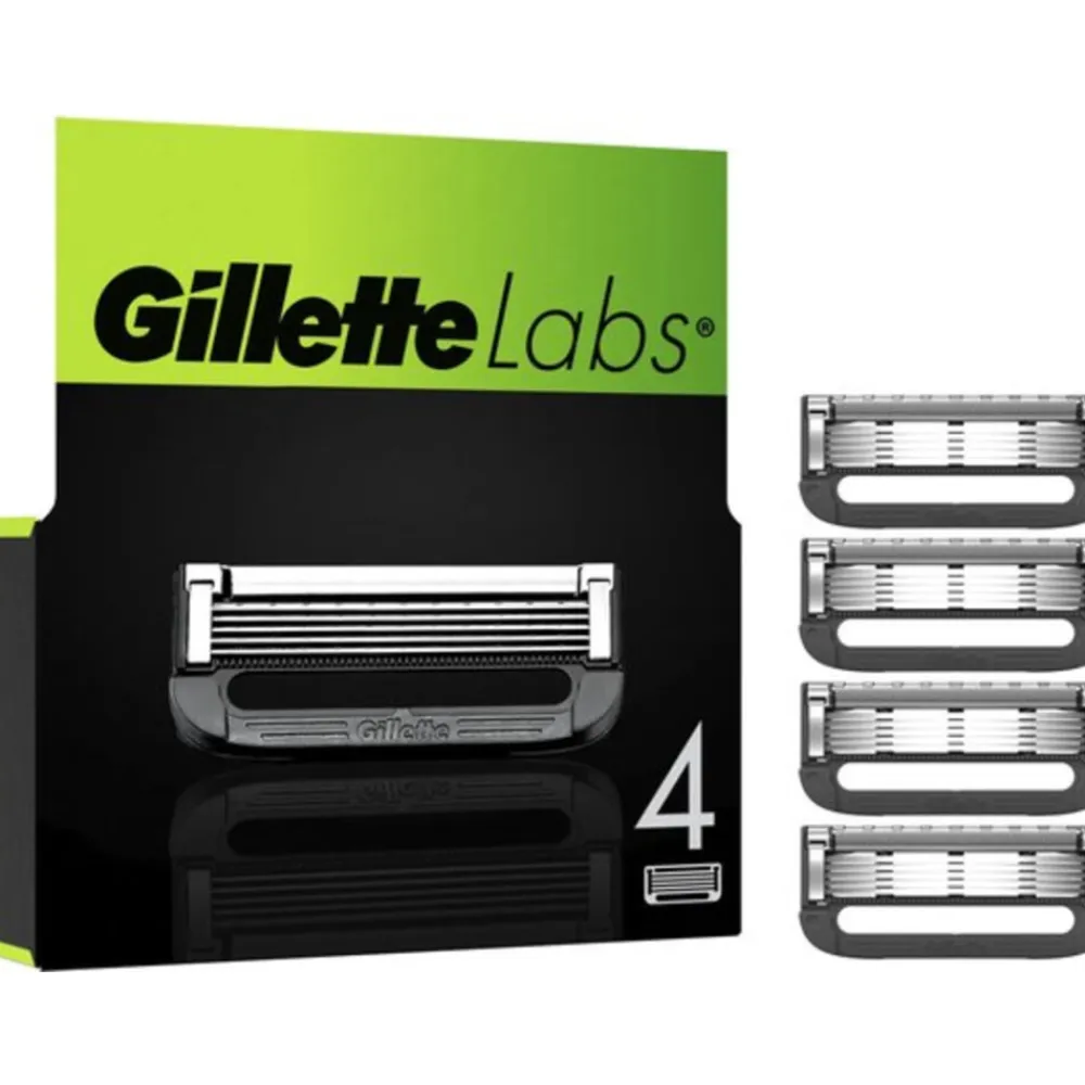 Heren Gillette Labs Scheermesjes 4 stuks