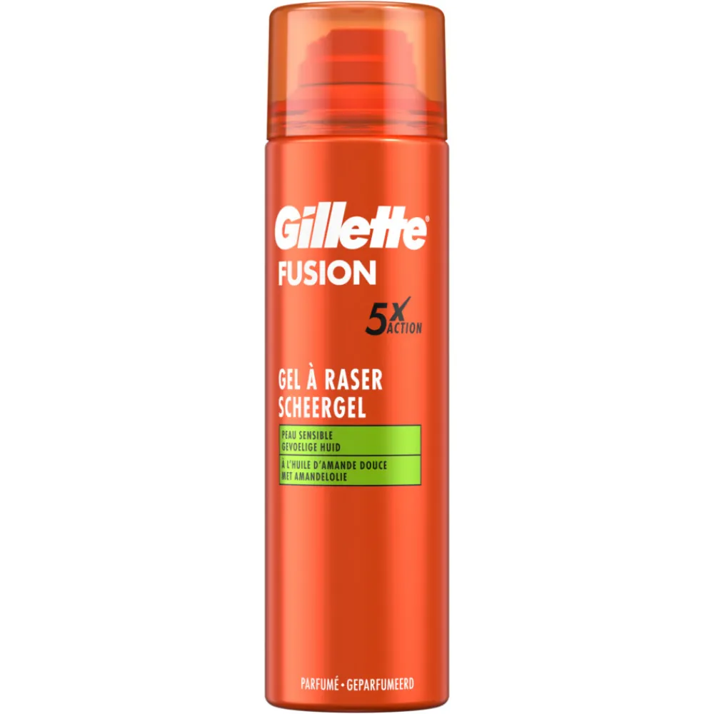 Heren Gillette Scheergel Fusion 5 Sensitive 200 ml