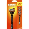 Heren Gillette Scheermes Fusion 5 houder + 5 mesjes 1 set
