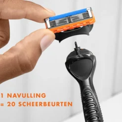 Heren Gillette Scheermesjes Fusion 5 Power 12 stuks