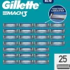 Heren Gillette Scheermesjes Mach 3 25 stuks