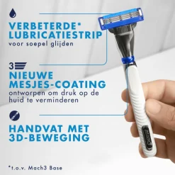 Heren Gillette Scheermesjes Mach3 Turbo 12 stuks