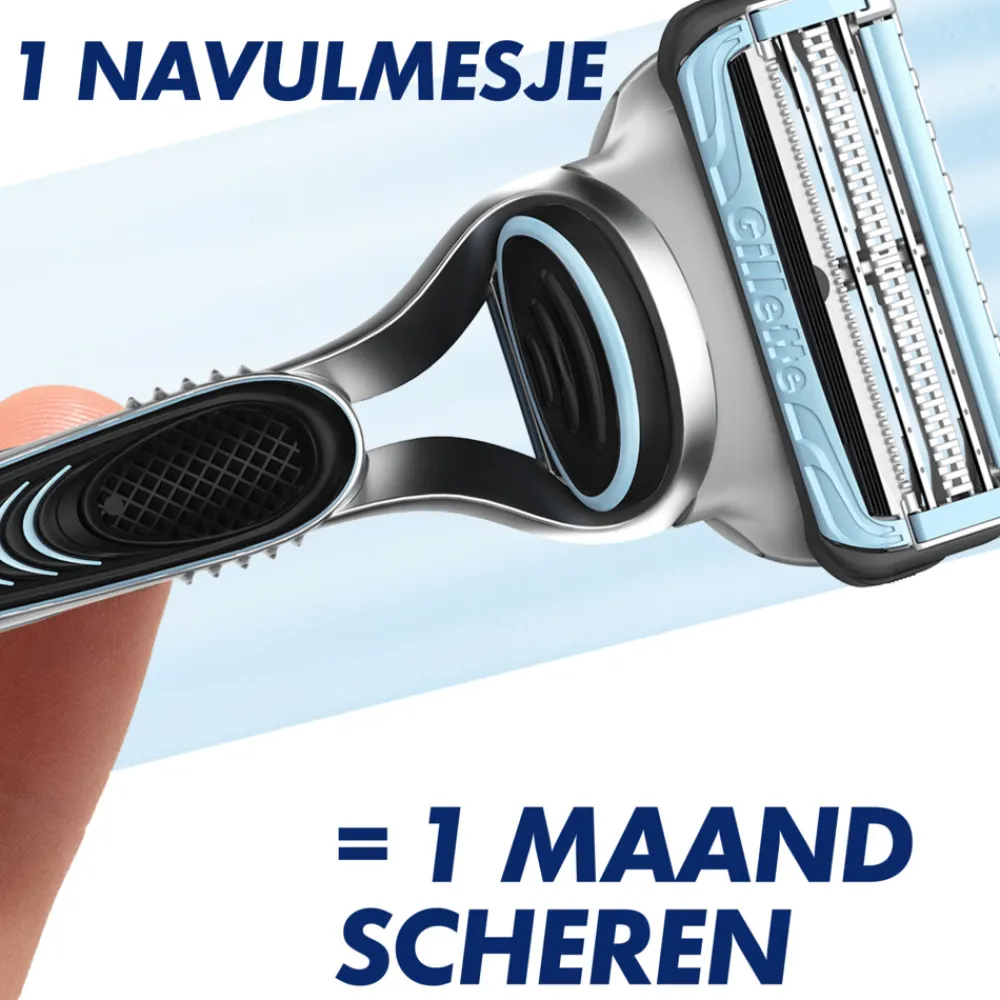 Heren Gillette Scheermesjes SkinGuard Sensitive 4 stuks