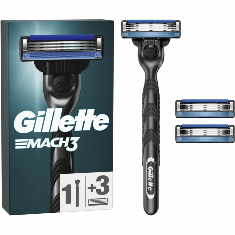 Heren Gillette Scheermes Mach3 1 set