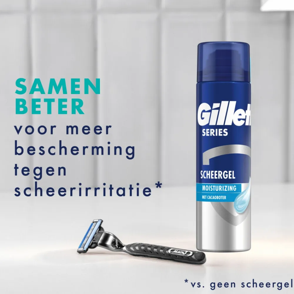 Heren Gillette Scheermes Mach3 1 set
