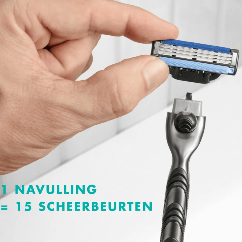 Heren Gillette Scheermes Mach3 1 set