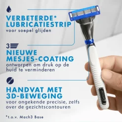 Heren Gillette Scheermes Mach3 Turbo 1 set