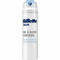 Heren Gillette Skin Scheergel Ultra Gevoelige Huid 200 ml