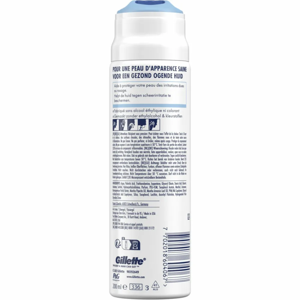 Heren Gillette Skin Scheergel Ultra Gevoelige Huid 200 ml
