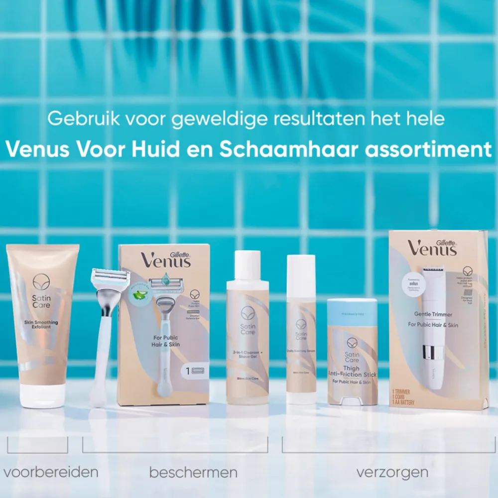 Heren Gillette Venus Female Intimate Grooming Navulmesjes 8 stuks