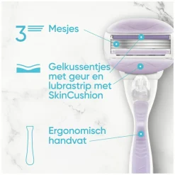 Heren Gillette Venus Scheermesjes ComfortGlide Breeze 4 stuks