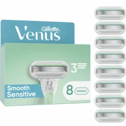 Heren Gillette Venus Scheermesjes Smooth Sensitive 8 stuks
