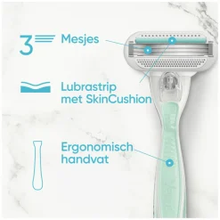 Heren Gillette Venus Scheermesjes Smooth Sensitive 8 stuks