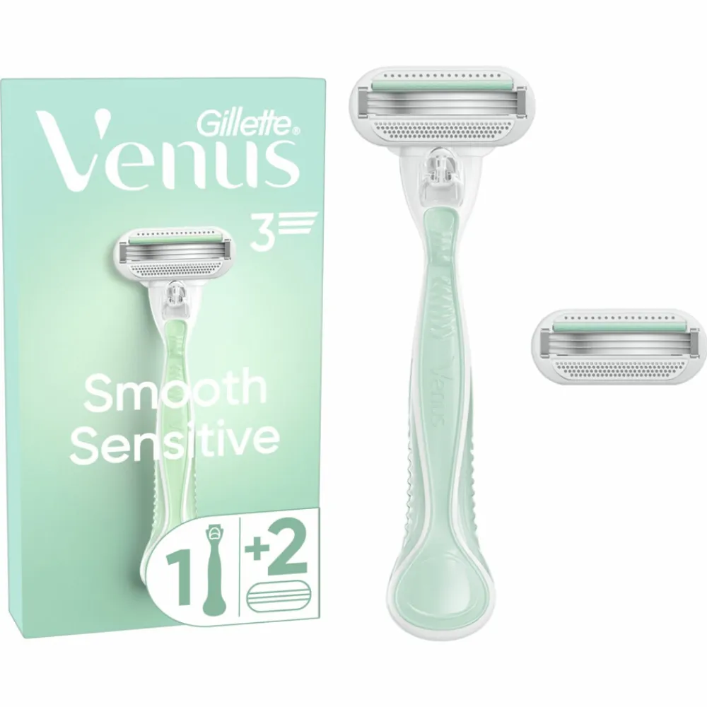 Heren Gillette Venus Scheersysteem Smooth Sensitive 1 set