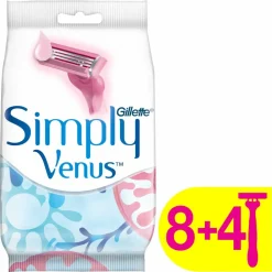 Heren Gillette Venus Simply 3 Wegwerpmesjes 12 stuks