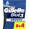 Heren Gillette Wegwerpmesjes Blue III 12 stuks