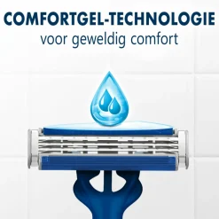Heren Gillette Wegwerpmesjes Blue III 12 stuks