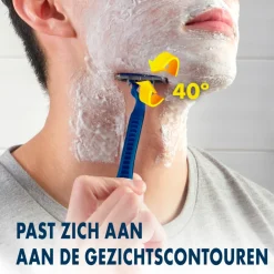 Heren Gillette Wegwerpmesjes Blue III 12 stuks