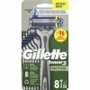 Heren Gillette Wegwerpmesjes Sensor3 Recycled 8 stuks