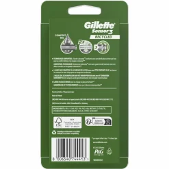 Heren Gillette Wegwerpmesjes Sensor3 Recycled 8 stuks