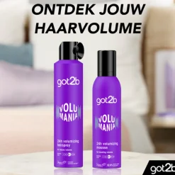 Got2b Volumania 24H Volumizing Mouse 250 ml