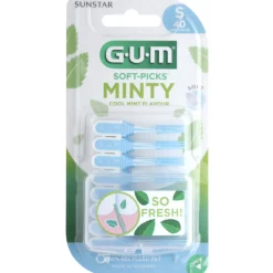 GUM Soft-Picks Comfort Flex Mint Small 40 stuks
