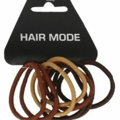Hair Mode Endless Elastiek Bruin 8 stuks