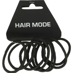 Hair Mode Endless Elastiek Zwart 8 stuks