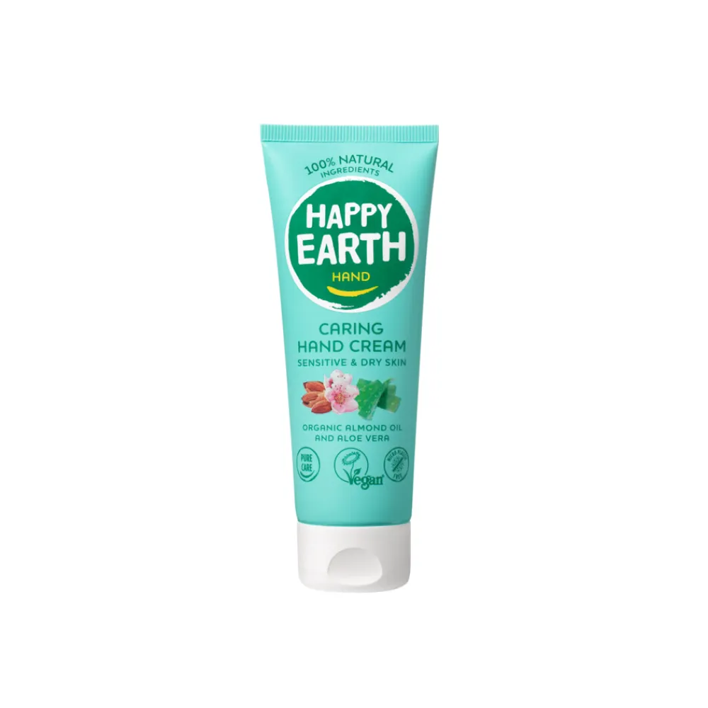 Happy Earth Handcréme 100% Natuurlijk 75 ml