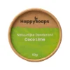 HappySoaps Natuurlijke Deodorant Kokos En Limoen 50 gr