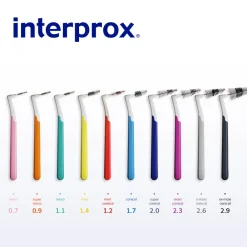 Interprox Ragers Plus X-Maxi Conical Grijs PHD 2.6 4 stuks