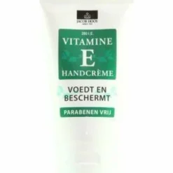 Jacob Hooy Vitamine E Creme Tube Hand en Bodycreme 150 ml