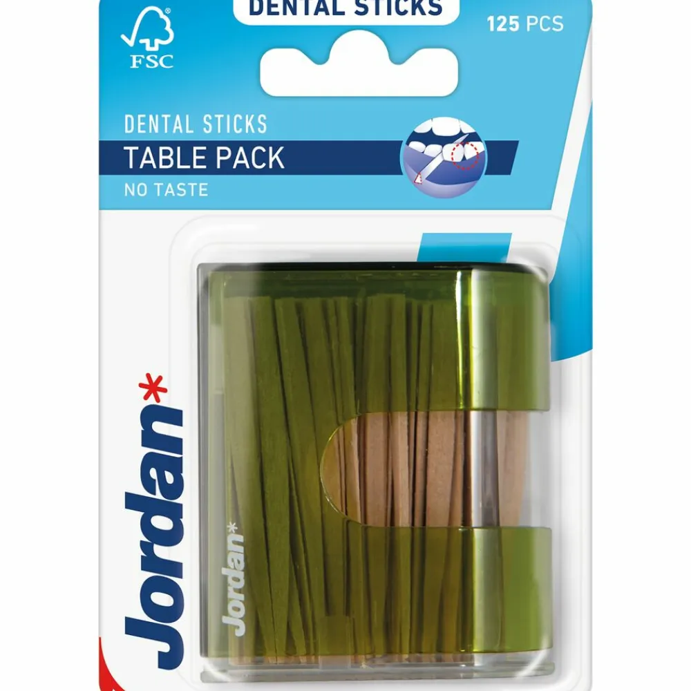 Jordan Tandenstokers Table Pack 125 stuks